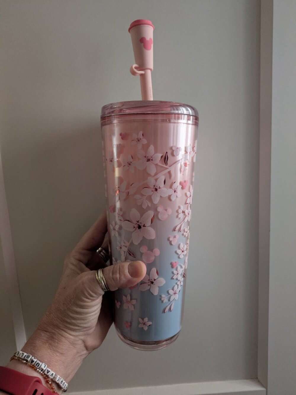 Disneyland Starbucks Cherry Blossom Sakura Tumbler